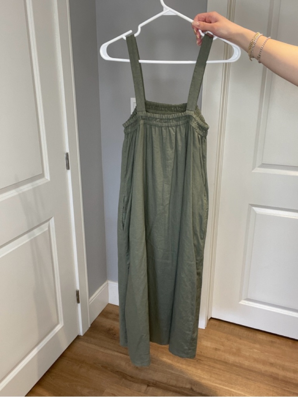 Banana Republic Olive Green Dress - Picture 3 of 8